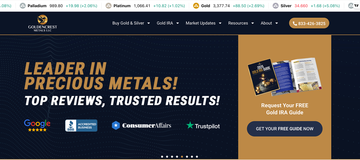Golden Crest Metals Review